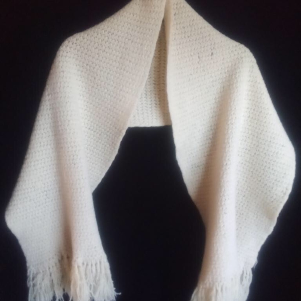 Vintage wool shawl